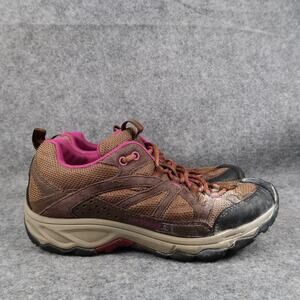 Merrell Shoes Womens 7 Hiking Calia Brown Lace Up Outdoor Trail Sport Active